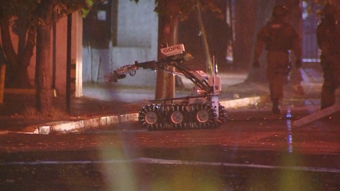 GOPE asistió al SII de Providencia por presencia de artefacto sospechoso