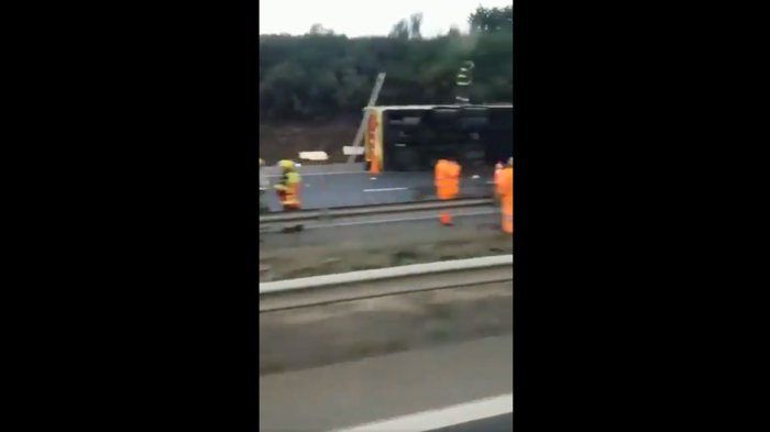 Seis muertos y 40 lesionados: Bus se volcó en La Araucanía