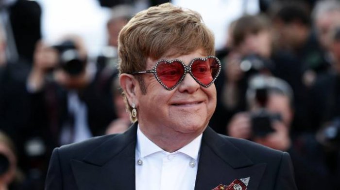 Elton John presentó su película biográfica en el Festival de Cannes