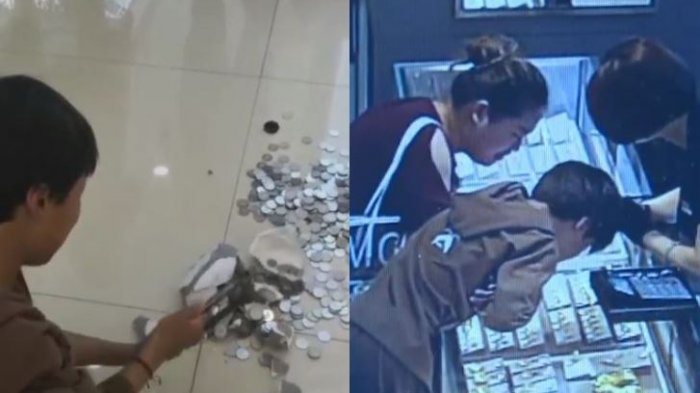 La tierna historia de un niño de 9 años que rompió su chanchito en una joyería para hacerle un regalo a su madre