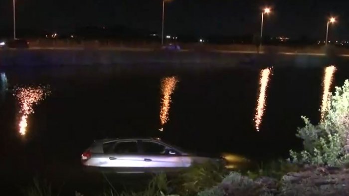 Conductor murió tras caer a canal en Talcahuano: Perdió el control del auto y estuvo 20 minutos sumergido