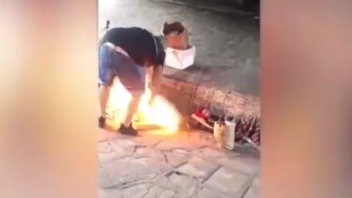Sujetos se grabaron prendiendo fuego a dos personas en situación de calle
