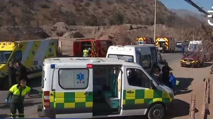 2 mil evacuados por fuga de gas en San Bernardo: Retroexcavadora habría roto cañería