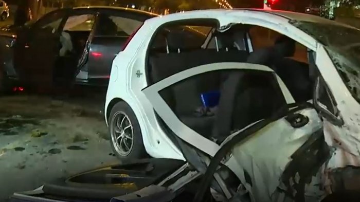 Violento choque dejó a una persona en riesgo vital: Uno de los conductores habría ido ebrio