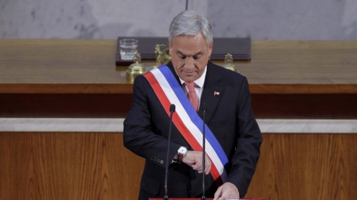 Modelo estadounidense: Piñera y cambio de horario en la Cuenta Pública 2019