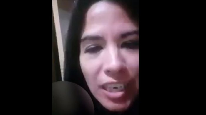 Habló mujer que se grabó golpeando a su hija: 