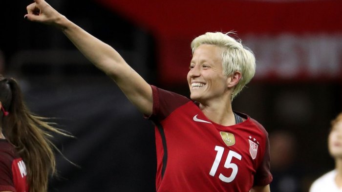 La lucha de Megan Rapinoe, la capitana de EE.UU. que defiende los colores de la comunidad LGBTIQ+