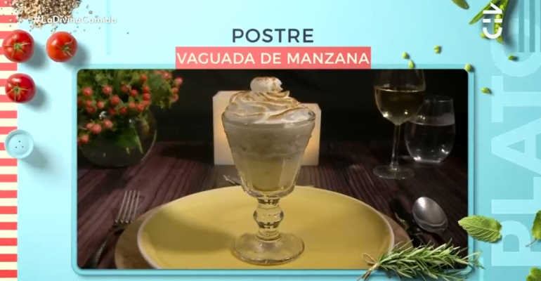 Vaguada de manzana: El postre de Carolina Infante y Belén Soto