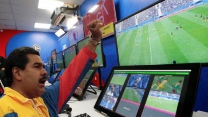 Con Maduro en el VAR: Los memes que dejó el empate entre Brasil y Venezuela