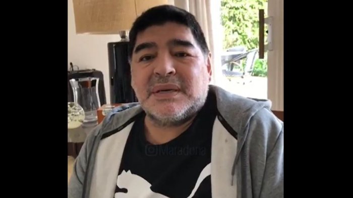 Maradona despeja dudas sobre su salud: 