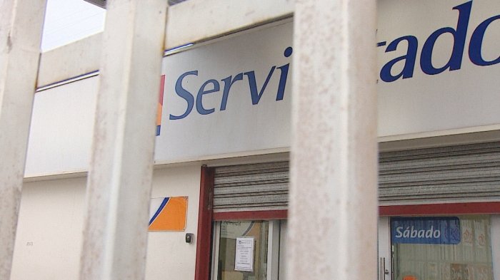 Realizaron millonario robo a sucursal del ServiEstado de Estación Central