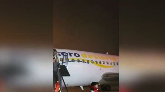 Avión privado que trasladaría a hinchas chilenos a Brasil fue evacuado por amago de incendio