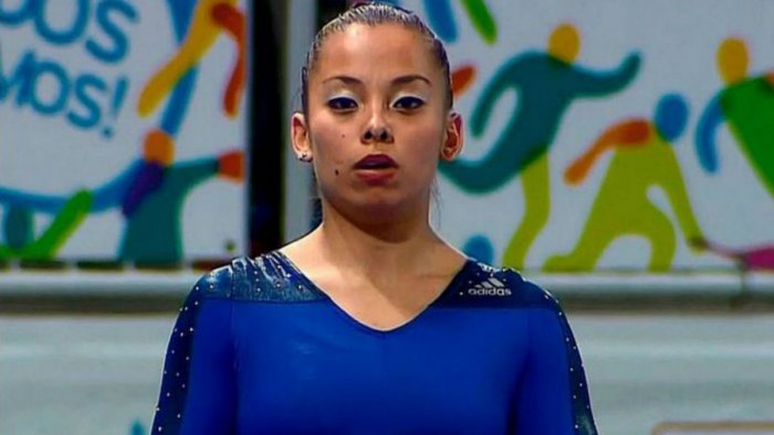 Franchesca Santi conquistó el primer lugar de suelo en Sudamericano de Gimnasia Artística