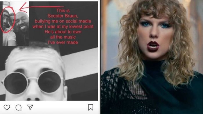 Taylor Swift acusa bullying por parte de manager de Justin Bieber: 