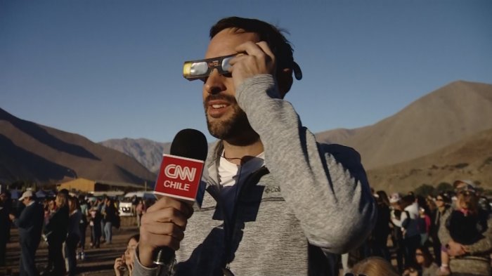 El emocionante relato de Daniel Matamala del eclipse total desde Vicuña