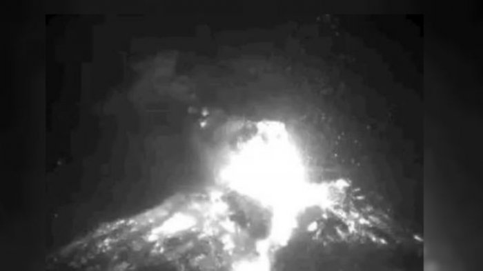 Registran explosión en volcán Nevados de Chillán