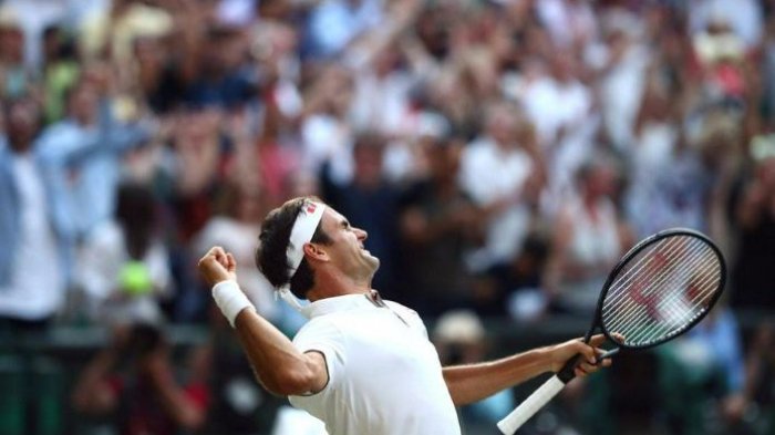 Federer se impuso ante Nadal y llega a su final número 12 en Wimbledon