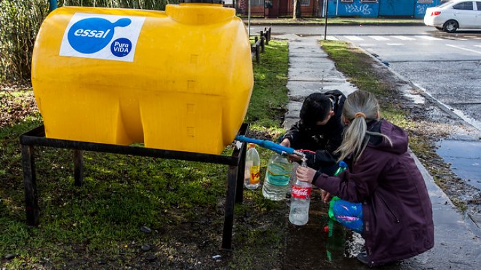 Essal no da fecha para reposición total del agua tras nuevo corte en Osorno: Acusan sobreconsumo