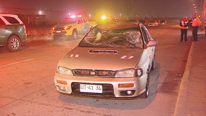 8 personas heridas dejó atropello durante carrera clandestina