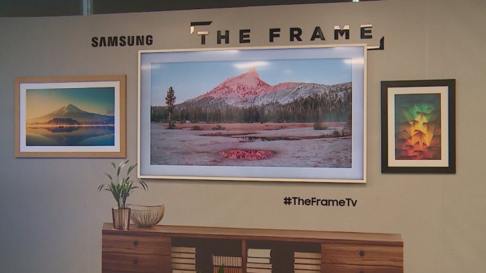Tecnología al servicio de la decoración: Televisores inteligentes ahora se pueden camuflar como cuadros