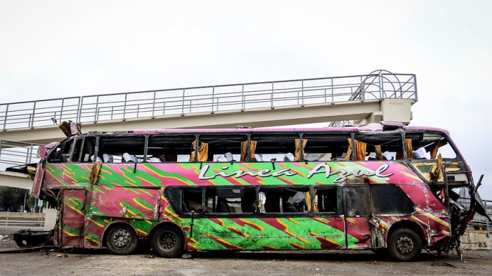 Anuncian suspensión total de servicios interurbanos de buses Línea Azul
