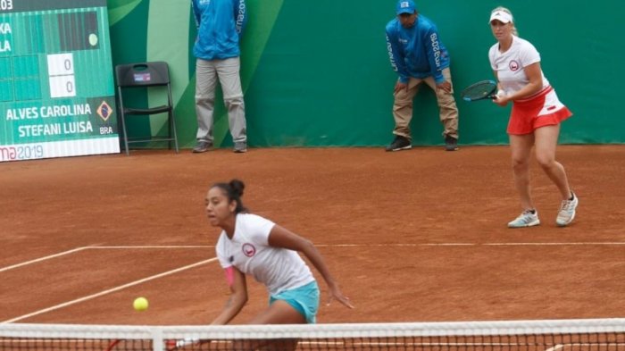 Alexa Guarachi y Daniela Seguel perdieron la definición por el bronce en dobles femenino de Lima 2019