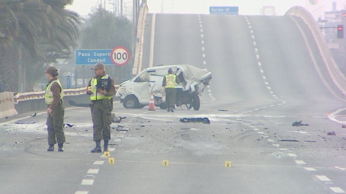 Funcionario de la PDI es desvinculado tras protagonizar accidente con víctima fatal en Vespucio Norte