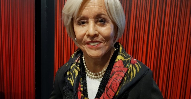 Delfina Guzmán opinó sobre su escultura de cera en museo de Las Condes