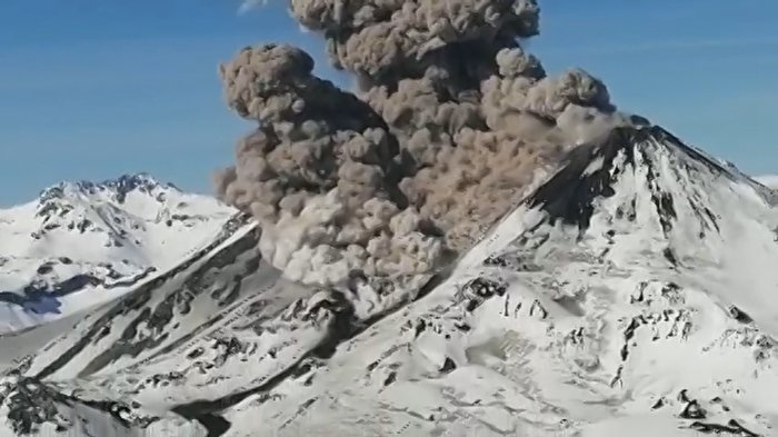 El registro completo de los andinistas que captaron el enorme pulso eruptivo del Volcán Nevados de Chillán