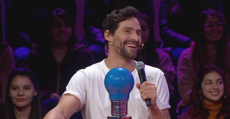 Erwin Feuchtmann mostró su faceta musical en Pasapalabra