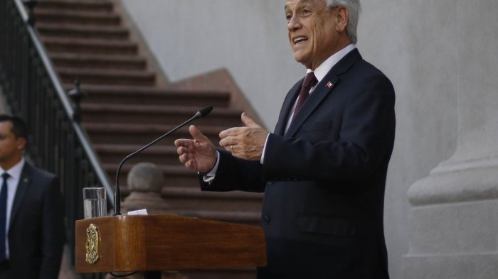 Piñera criticó proyecto de Vallejo: 
