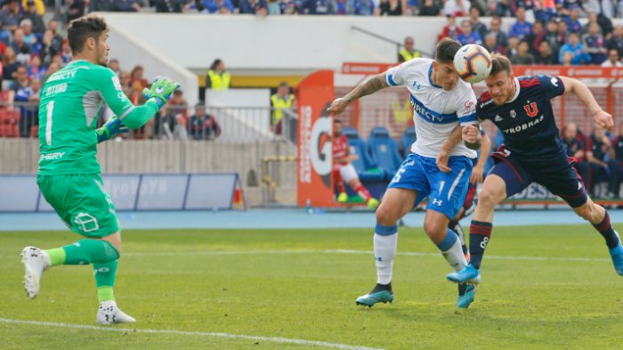 La U igualó a uno el clásico universitario ante la UC en el Nacional