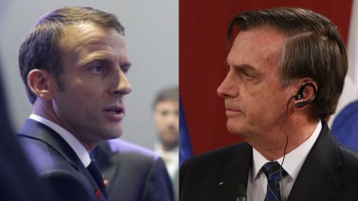 Macron respondió a Bolsonaro por comentar meme con burlas hacia su esposa: “Las mujeres de Brasil tendrán vergüenza”