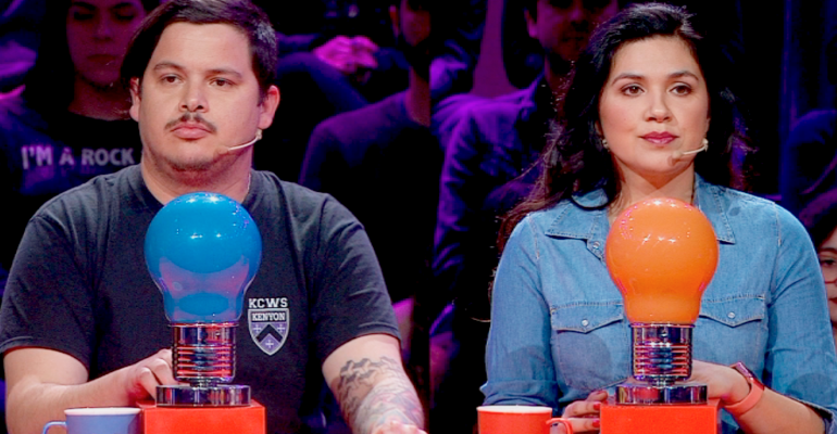 Este es el ganador entre Andrea Arriagada y Germán Tuma en Pasapalabra