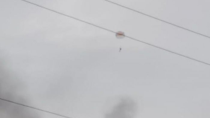 Accidente en El Bosque: Así fue el momento en que piloto salió eyectado