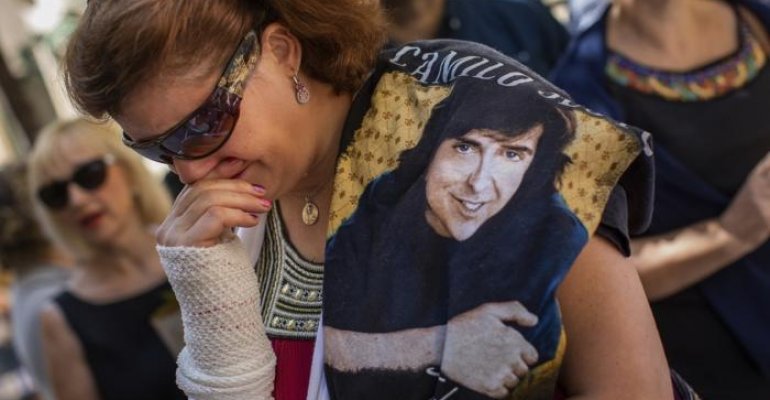 Desde Madrid: Todos los detalles del velorio de Camilo Sesto