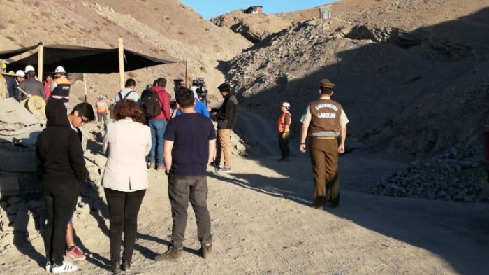 Un muerto y varios heridos dejó derrumbe de mina en Copiapó