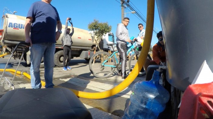 Habitantes de Puerto Octay llevan cuatro días sin agua potable