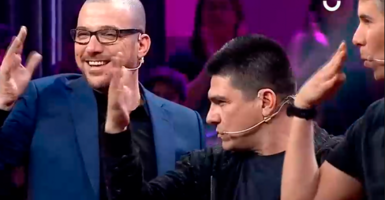 Julián Elfenbein, Marcelo Vega y Gonzalo Feito se lucieron con imitación a Loco Mía