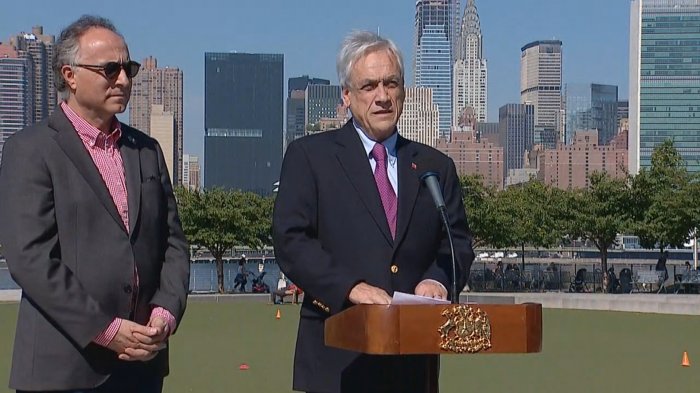 Cambio climático, libre comercio y la defensa de la democracia: Los temas que Sebastián Piñera expondrá en Nueva York