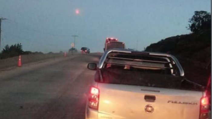 ¿Era un meteorito o basura espacial?: Autoridades investigan caída de objeto luminoso en Chiloé