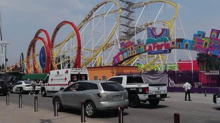 2 muertos y varios lesionados dejó tragedia al interior de parque de diversiones en México