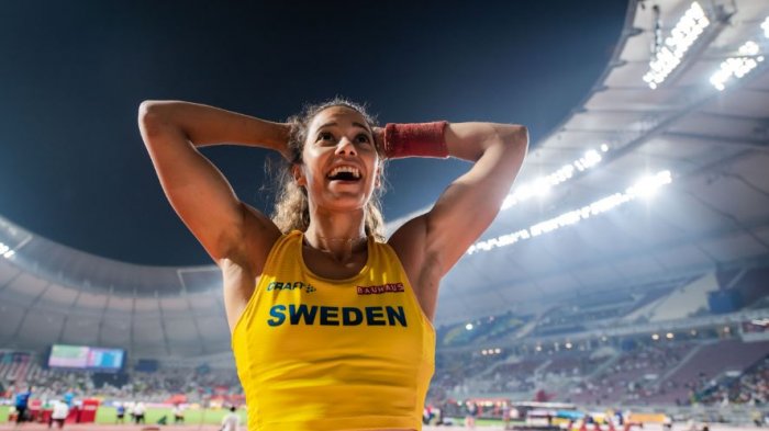 Retroceder nunca, rendirse jamás: Deportista quebró la garrocha, lo hizo de nuevo y superó el récord