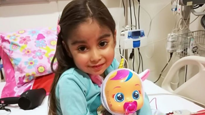 Niña de 5 años necesita urgente encontrar a un donante para salvarle la vida