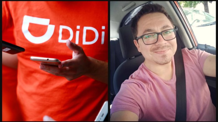 Conductor de Didi fue asaltado, atropellado dos veces y luego le chocaron el auto dejándolo con pérdida total