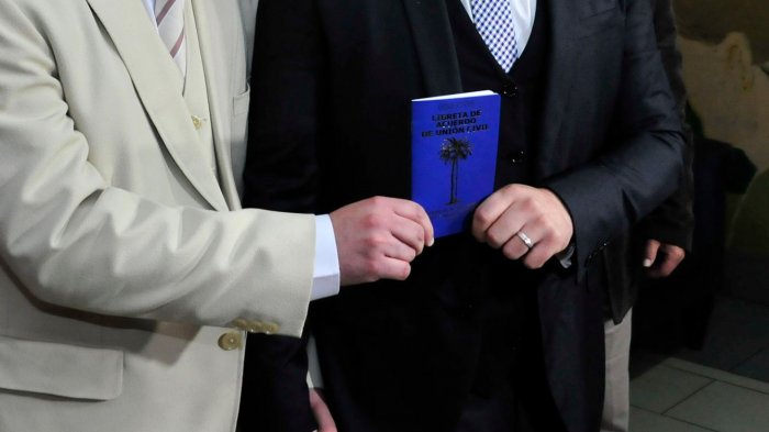 Sólo un 21% de los Acuerdos de Unión Civil fue celebrado por parejas homosexuales