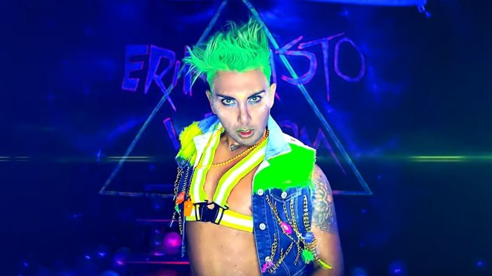 Lelo reaparece con provocador videoclip vestido de drag queen