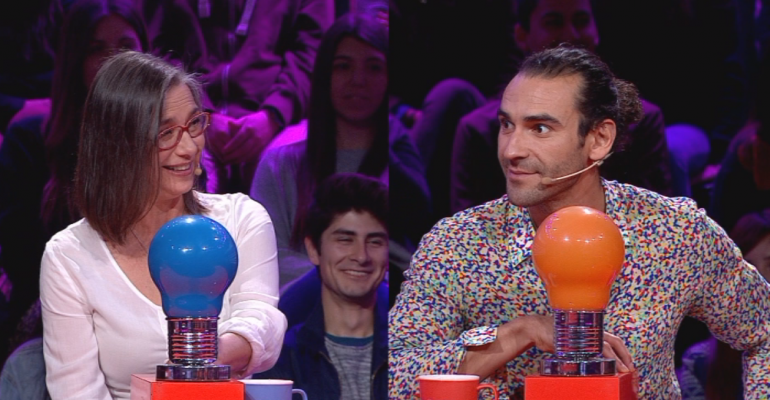 Pablo Cerda y Katty Kowaleczko hicieron reír con esta fallida jugada