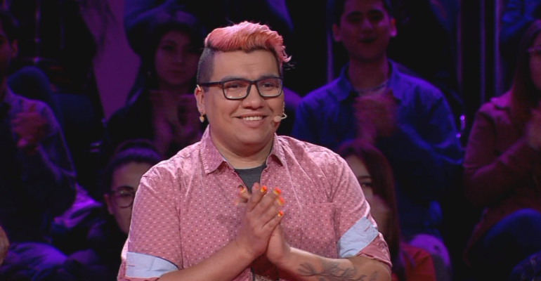 Así fue la llegada de Egor Montecinos a Pasapalabra