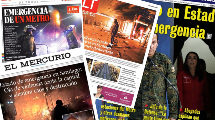 Así despertó la prensa nacional tras la masiva jornada de protesta ocurrida el viernes